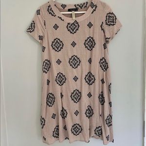 Mocha patterned tunic